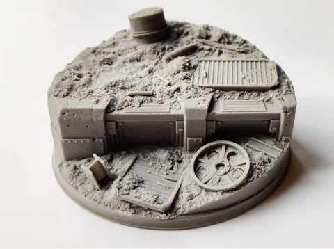 100mm Trench Warfare Base 1