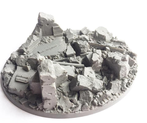 120mm 'Flyer' Urban Rubble Base