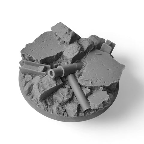 80mm Urban Rubble Base 2
