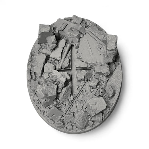 120mm 'Flyer' Urban Rubble Base