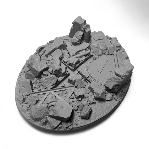 120mm 'Flyer' Urban Rubble Base