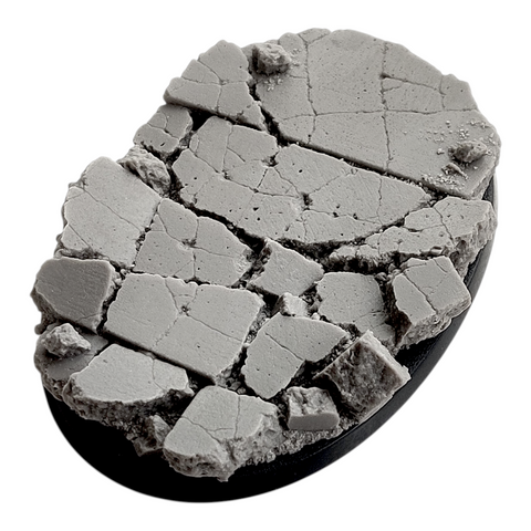 105mm Oval Urban Rubble Base 2