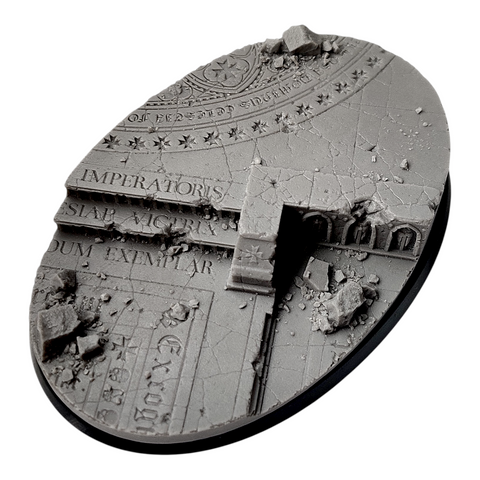 105mm Oval Sacred Ruins Base 2