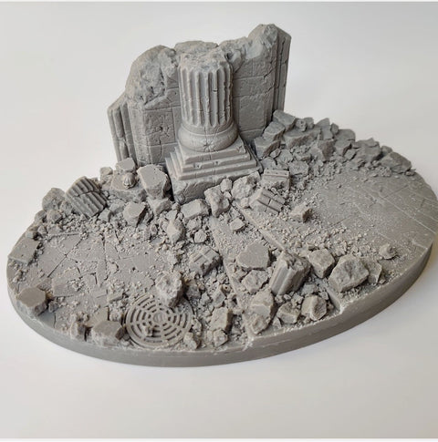 170mm Sacred Ruins Knight base 1