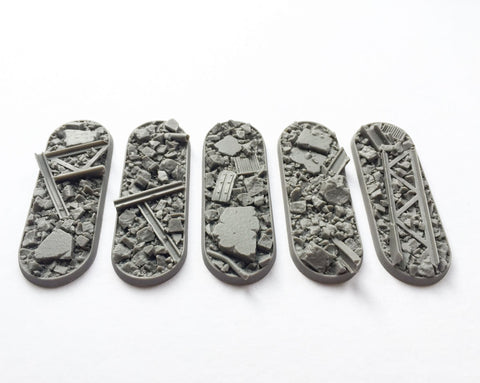 25x70mm Urban Rubble bases (5)