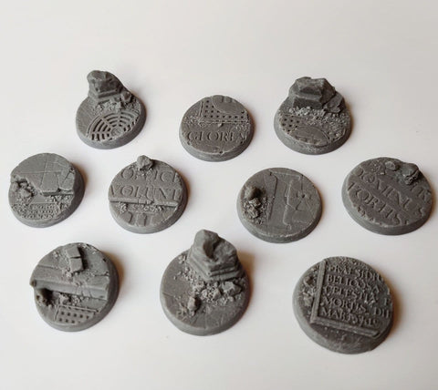 28mm Sacred Ruins bases (10)