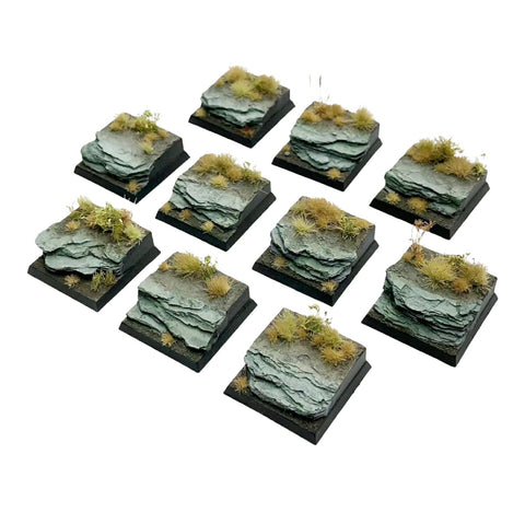 30mm Square Base Toppers (10)