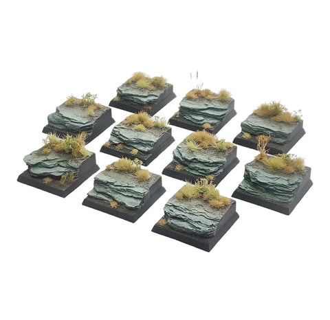 30mm Square Base Toppers (10)