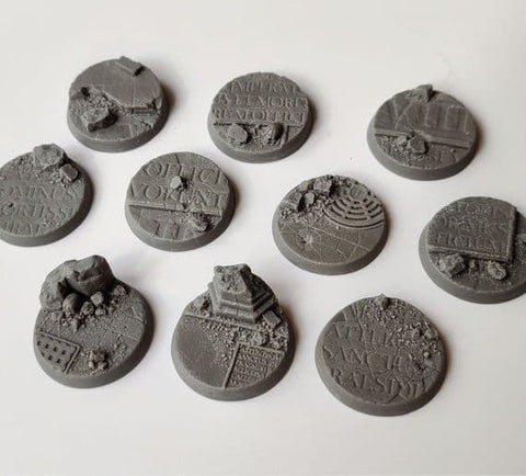 32mm Sacred Ruins bases (10) set 2