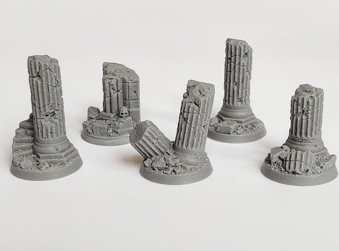 32mm Sacred Ruins Jump bases (5)