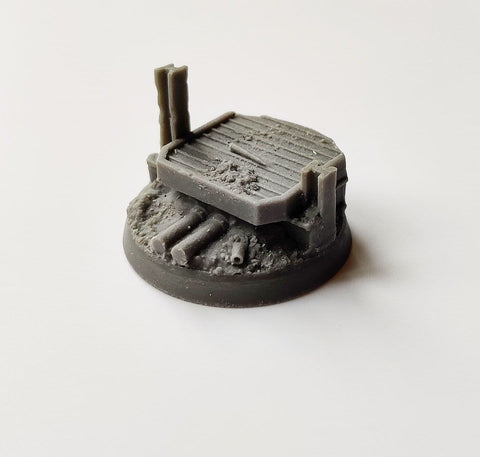 32mm Trench Warfare Character Base 1