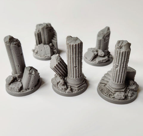 40mm Sacred Ruins Jump bases (5)