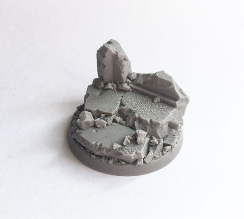 50mm Urban Rubble Character Base