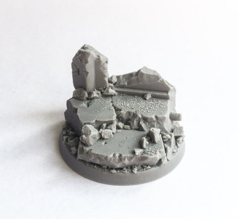 50mm Urban Rubble Character Base