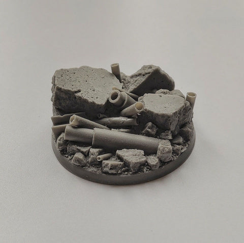 60mm Urban Rubble Base 3