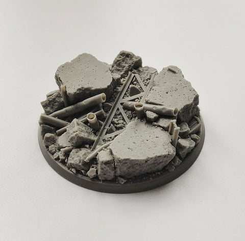 80mm Urban Rubble Base 3