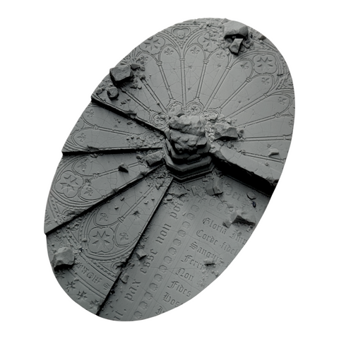 150mm Oval Sacred Ruins Base 2