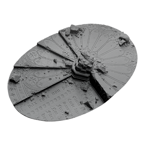 150mm Oval Sacred Ruins Base 2