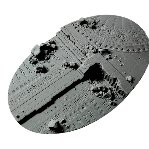 150mm Oval Sacred Ruins Base 1
