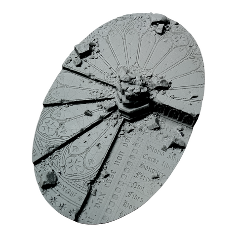 150mm Oval Sacred Ruins Base 2