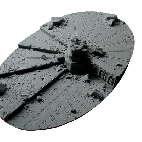 150mm Oval Sacred Ruins Base 2