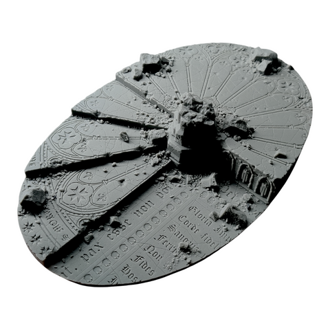 150mm Oval Sacred Ruins Base 2