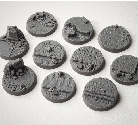 32mm Sacred Ruins bases (10) set 2