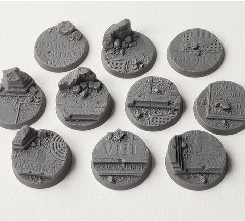 32mm Sacred Ruins bases (10) set 1