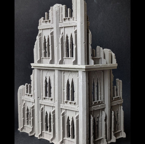 Large Gothic Ruin 1 w/Extension 1- Made to order