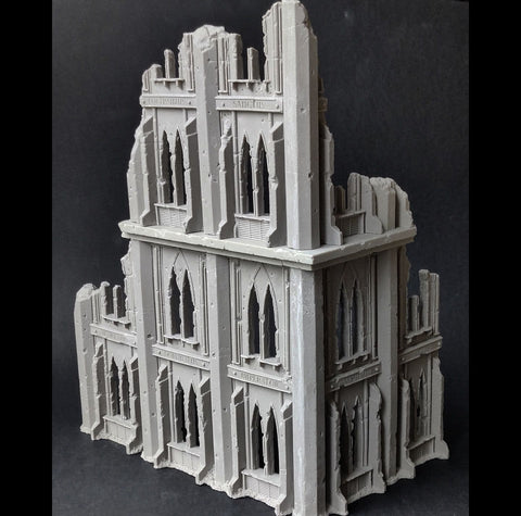 Large Gothic Ruin 1 w/Extension 1- Made to order