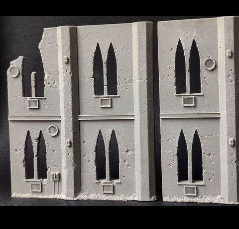 Large Gothic Ruin 1 w/Extension 2 - Made to order
