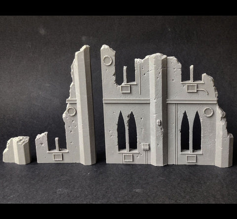 Small/Extension Gothic Ruin 1- Made to order