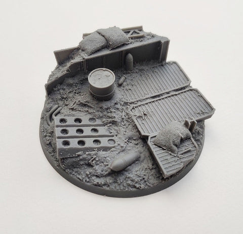 90mm Trench Warfare Base 1