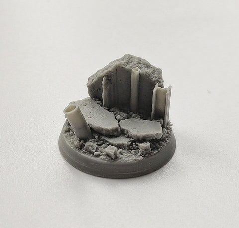 Urban Rubble 32mm Character Base 1