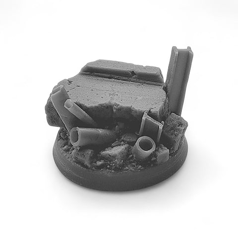 Urban Rubble 32mm Character Base 2