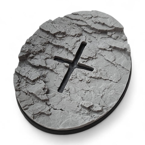 120mm 'Flyer' Rocky Landscape Base (Pre-Order)