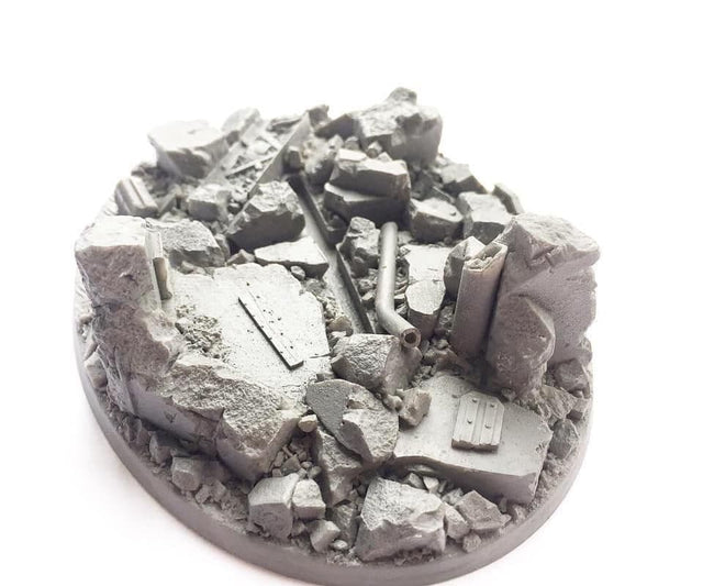 Rubble Base realistic detailed resin bases unreal wargaming studios warhammer ...