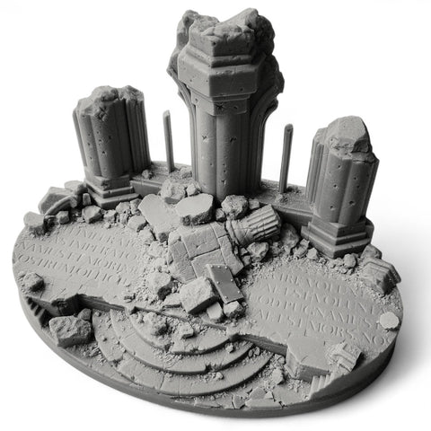 170mm Sacred Ruins Knight base 2