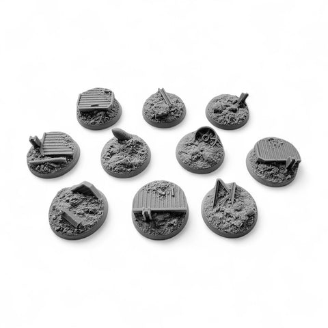 28mm Trench Warfare  Bases (10)