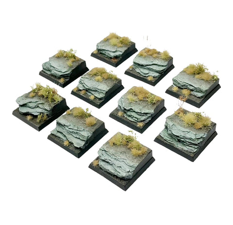 30mm Square Base Toppers (10)