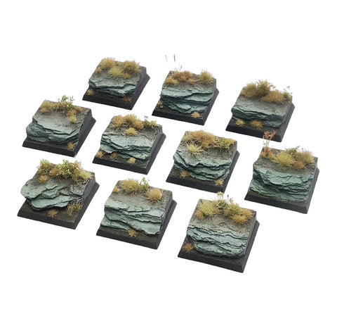 30mm Square Base Toppers (10)