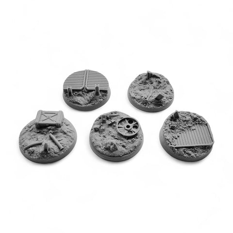 40mm Trench Warfare Bases Set 2 (5)