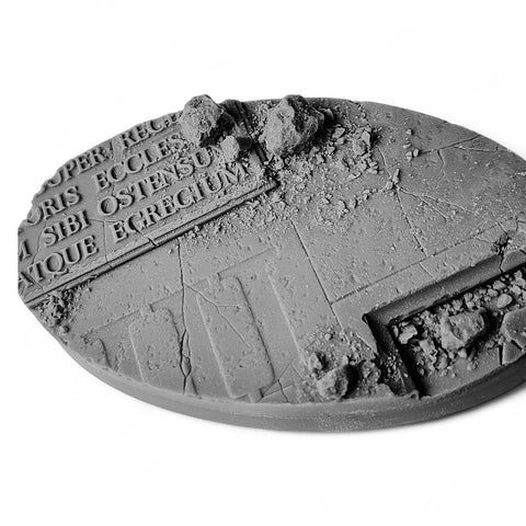 90mm Oval Sacred Ruins bases (3)