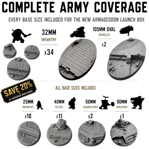 Armageddon Base Bundles (Pre-Order)