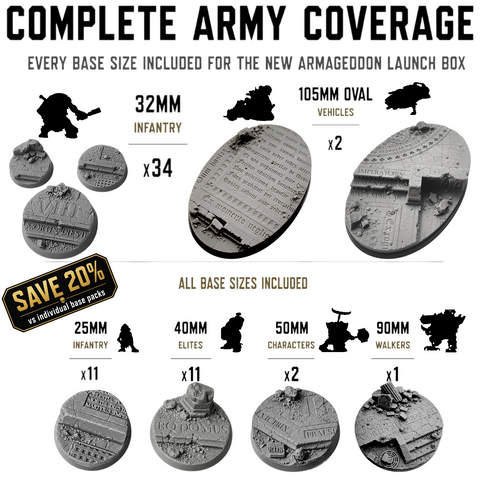 Armageddon Faction Base Sets (Pre-Order)