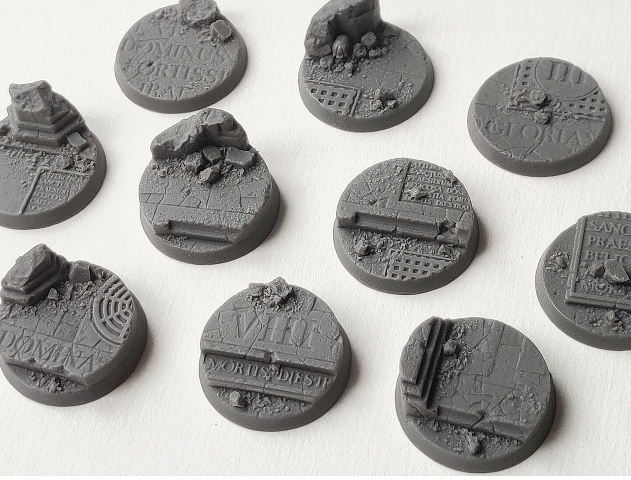 Sacred Ruins Resin Bases – Unreal Wargaming Studios Ltd