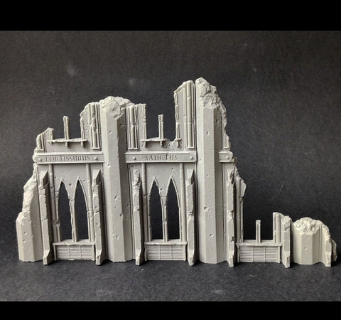 Small/Extension Gothic Ruin 1- Made to order